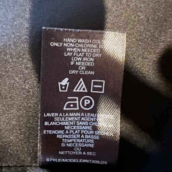 Robbi & Nikki Women's Black Blazer With Faux Leather Trim. - Picture 5 of 5